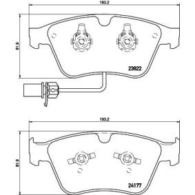 Bremsbeläge für BENTLEY von MINTEX
