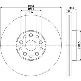Bremsscheibe MDC2269L von MINTEX günstig für 102,71 € online kaufen