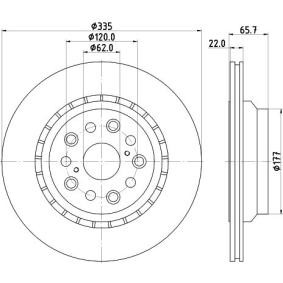 Bremsscheibe MDC2271L von MINTEX günstig für 70,45 € online kaufen