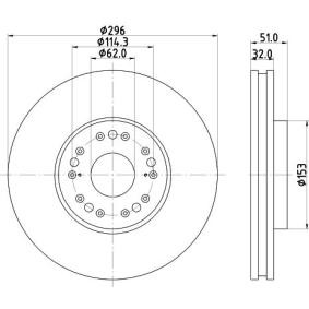Bremsscheibe MDC2517 von MINTEX günstig für 64,59 € online kaufen