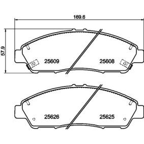 Compre Pastilhas de travão da MINTEX MDB3309 a um preço baixo por 58,34 €