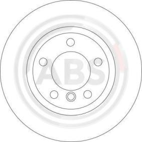 Acquista Disco freno da A.B.S. 16536 a buon mercato per soli 56,36 €