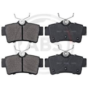 Achetez des Plaquettes de frein A.B.S. 38627 à prix pour 22,21 €