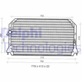 Comprar Condensador, aire acondicionado de DELPHI TSP0225309 a bajo precio de 134,69 €