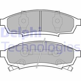 Achetez des Plaquettes de frein DELPHI LP895 à prix pour 13,72 €