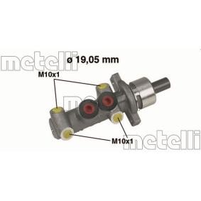 Comprar Cilindro principal de freno de METELLI 05-0266 a bajo precio de 55,89 €