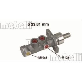 Hauptbremszylinder 05-0409 von METELLI günstig für 43,34 € online kaufen