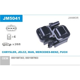 Zündspule JM5041 von JANMOR günstig für 48,97 € online kaufen