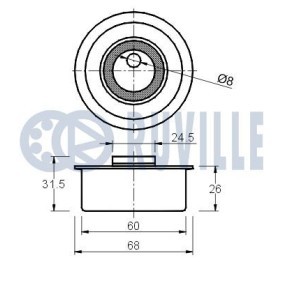 Radlagersatz 5342 von RUVILLE günstig für 17,27 € online kaufen
