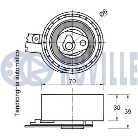 Rollensatz, Zahnriemen 5576550 von RUVILLE günstig für 62,49 € online kaufen