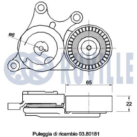 Radlagersatz 7204 von RUVILLE günstig für 21,28 € online kaufen