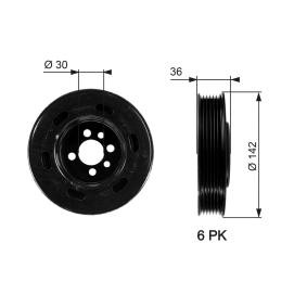 Acquista Puleggia cinghia albero a gomiti da GATES TVD1009 a buon mercato per soli 83,74 €