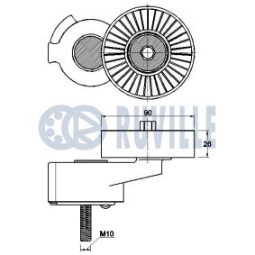 Wasserpumpe 66825 von RUVILLE günstig für 39,83 € online kaufen