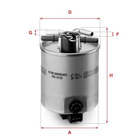 Kraftstofffilter S 4025 NR von SOFIMA günstig für 43,71 € online kaufen