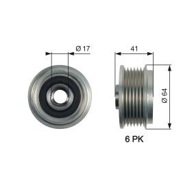 Generatorfreilauf OAP7161 von GATES günstig für 53,77 € online kaufen