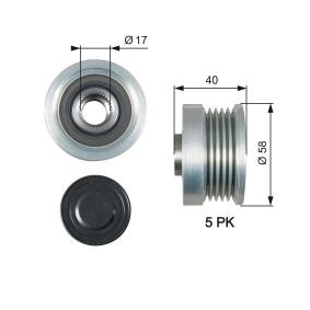 Generatorfreilauf OAP7163 von GATES günstig für 49,57 € online kaufen