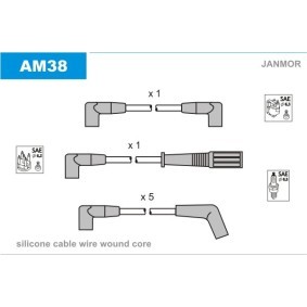 Compre Jogo de cabos de ignição da JANMOR AM38 a um preço baixo por 22,09 €