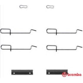 Zubehörsatz, Scheibenbremsbelag für ALPINE von BREMBO