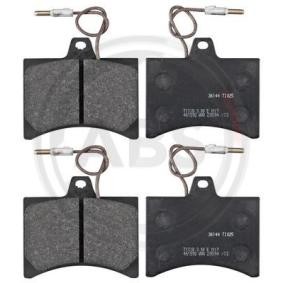 Compre Pastilhas de travão da A.B.S. 36144 a um preço baixo por 19,04 €