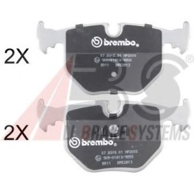 Achetez des Plaquettes de frein A.B.S. 36715S à prix pour 100,60 €