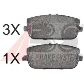 Bremsbeläge für ABARTH von A.B.S.