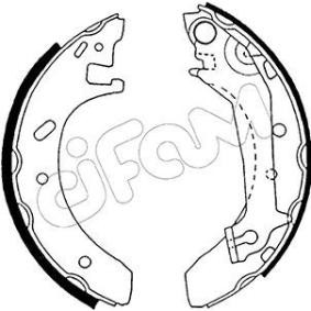 Achetez des Jeu de mâchoires de frein CIFAM 153-124 à prix pour 38,50 €