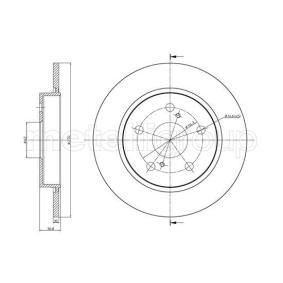 Bremsscheibe 800-1022C von CIFAM günstig für 27,67 € online kaufen