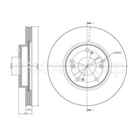 Bremsscheibe 800-932C von CIFAM günstig für 44,27 € online kaufen