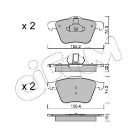 Bremsbeläge 822-599-1 von CIFAM günstig für 45,06 € online kaufen