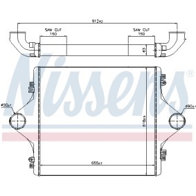 Køb Intercooler af NISSENS 96977 til den lave pris 3469,63 DKK