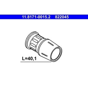Osta Ohjainhela, jarrusatula ATE:llä 11.8171-0015.2 edullisesti hintaan 5,51 €