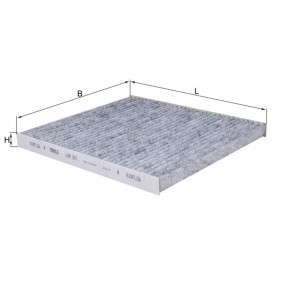 Innenraumfilter LAK 301 von KNECHT günstig für 22,16 € online kaufen