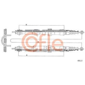 Handbremsseil 431.3 von COFLE günstig für 48,16 € online kaufen