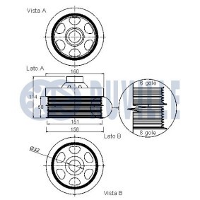 Generatorfreilauf 55395 von RUVILLE günstig für 41,65 € online kaufen