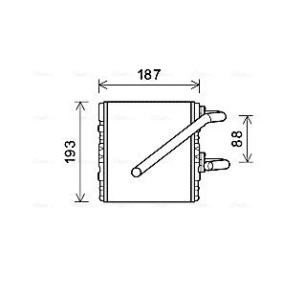 Achetez des Radiateur de chauffage de chez AVA COOLING SYSTEMS en ligne pour Legacy II Break (BG) à prix modérés