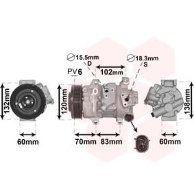 Acquista Compressore aria condizionata da VAN WEZEL 5300K627 a buon mercato per soli 471,96 €