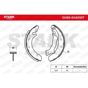 Comprar Juego de zapatas de frenos de STARK SKBS-0450107 a bajo precio de 24,56 €