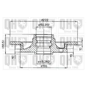 Comprar Disco de freno de QUINTON HAZELL BDC3732 a bajo precio de 13,38 €