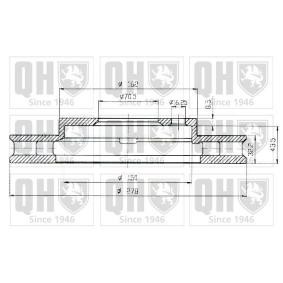 Compre Disco de travão da QUINTON HAZELL BDC4797 a um preço baixo por 75,86 €