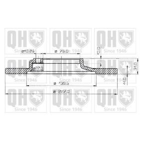 Comprar Disco de freno de QUINTON HAZELL BDC3217 a bajo precio de 9,20 €