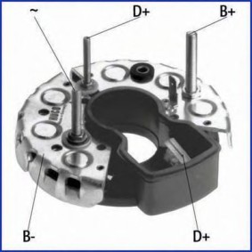 Achetez des Pont de diodes, alternateur HITACHI 139129 à prix pour 38,49 €