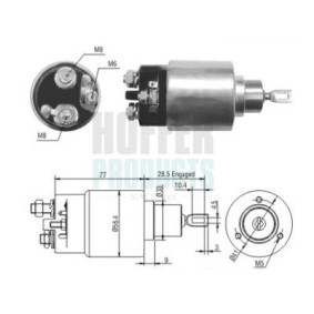 Magnetschalter, Anlasser 6646028 von HOFFER günstig für 34,62 € online kaufen