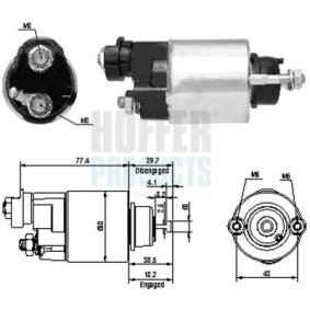 Compre Interruptor electromagnético, motor de arranque da HOFFER 6646173 a um preço baixo por 36,28 €