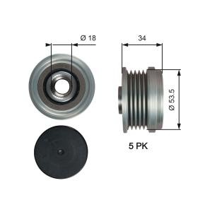 Generatorfreilauf OAP7202 von GATES günstig für 70,24 € online kaufen