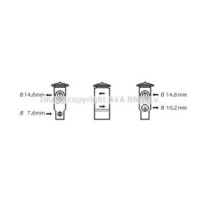 Comprar Válvula de expansión, aire acondicionado de PRASCO TO1045 a bajo precio de 1178,07 €