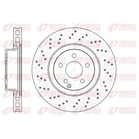 Achetez des Disque de frein REMSA 61032.10 à prix pour 45,61 €
