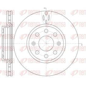 Bremsscheibe für VAUXHALL von REMSA