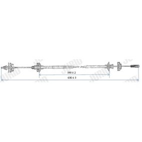 Acquista Cavo frizione da JURID 421104J a buon mercato per soli 14,00 €
