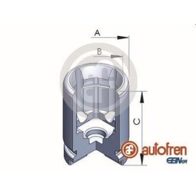 Comprar Émbolo, pinza del freno de AUTOFREN SEINSA D025233 a bajo precio de 10,63 €