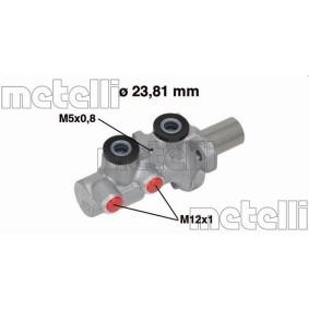 Achetez des Maître-cylindre de frein METELLI 05-0746 à prix pour 100,96 €